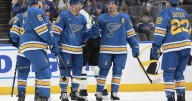 Dylan Holloway's two goals a bright spot for Blues despite preseason loss to Dallas