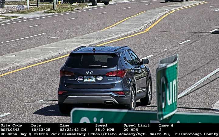 Drivers to get refunds after Hillsborough County school zone camera's mistake