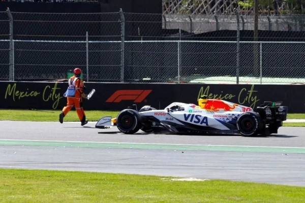 Ignoró Lawson doble bandera amarilla en el GP de México