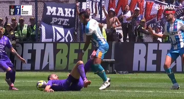 Roja a Barcos hoy, Alianza vs. Alianza Universidad por Liga 1 | Expulsión a Hernán Barcos 