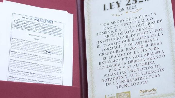 ¡Triunfo para el arte antioqueño! Sancionaron una ley exclusiva para el Tecnológico de Artes Débora Arango en Envigado