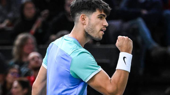 Alcaraz ya conoce el camino para una hipotética final con Sinner el Masters 1.000 de París