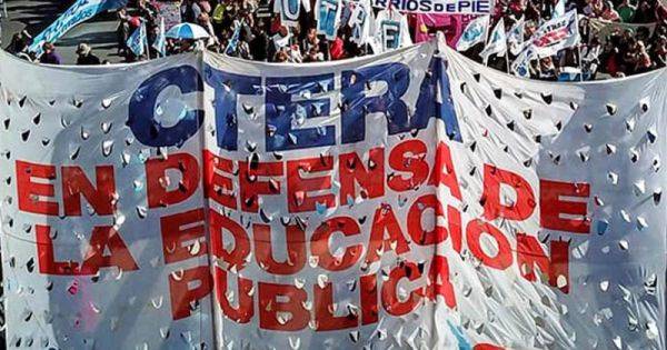 CTERA anunció paro nacional docente: que día no habrá clases