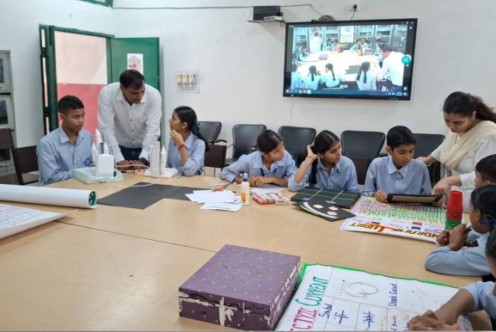 GMHS-54 participates in Viksit Bharat Buildathon