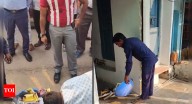 'Inka kachra inke ghar mein dalo': Harpalpur CMO accused of dumping garbage inside BJP leader’s house; video goes viral
