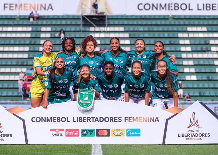 Deportivo Cali por el título de la Copa Libertadores Femenina, este sábado vs. Corinthians