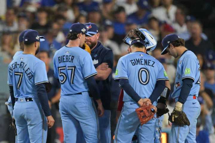 John Schneider explains meeting where he pulled Toronto Blue Jays pitcher Shane Bieber