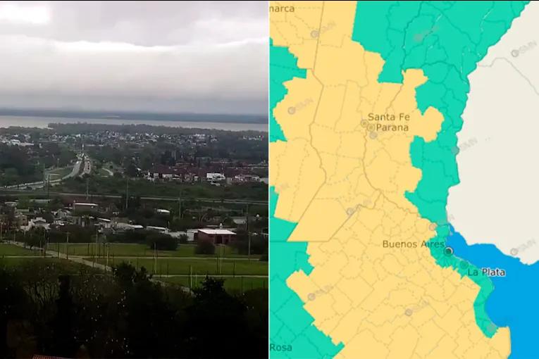Alerta por tormentas en Entre Ríos: cuándo llegarán y cuánta lluvia se espera