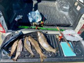 Detectaron pesca ilegal en el río Milna