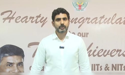 'Andhra food is spicy,' says Nara Lokesh taking a jibe at neighbours
