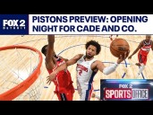 Pistons tip off new season on opening night
