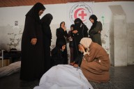 Israel’s military says Hamas handed over 'two coffins of deceased hostages' to the Red Cross in Gaza