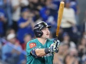 Mariners strike first as Blue Jays bats disappear in ALCS opener