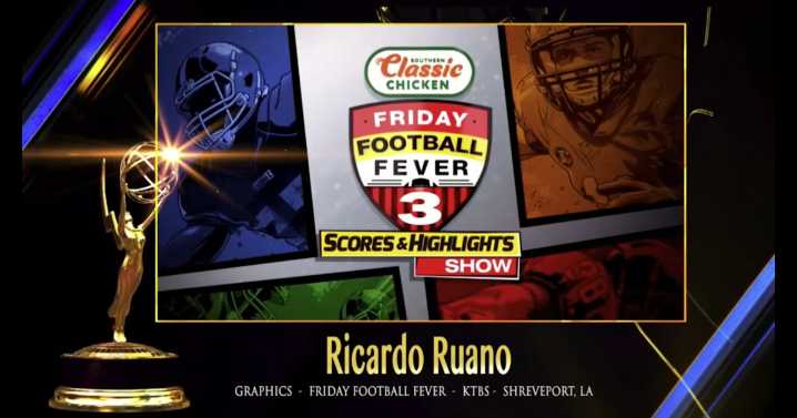 KTBS 3's Ricardo Ruano wins Mid-America Regional Emmy for graphics