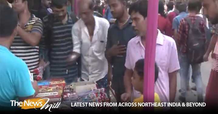 People throng West Bengal’s Champahati firecracker market ahead of Diwali, Kali Puja