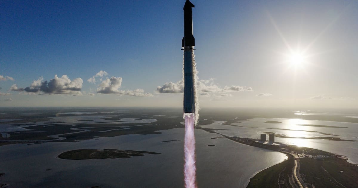 Undécimo vuelo exitoso acerca al Starship de SpaceX a misiones lunares