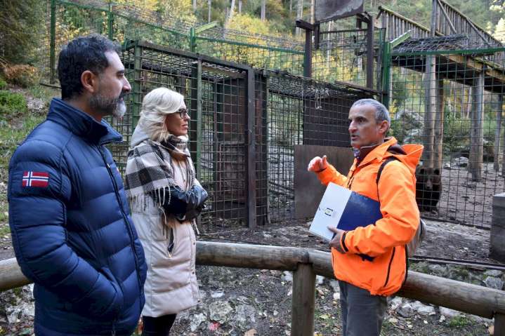 El Hosquillo tendrá una pasarela panorámica para ver osos en semilibertad