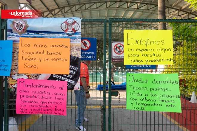 Denuncian deterioro de instalaciones de Unidad Deportiva Tijuana