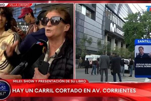 Una mujer libertaria dijo que "TN hace operetas" contra Milei y el video es viral