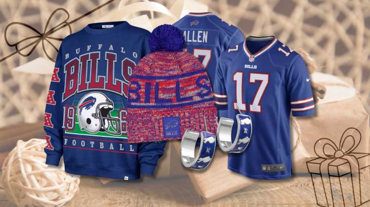 Buffalo Bills 2025 holiday gift guide, shop Bills jerseys, gear, more
