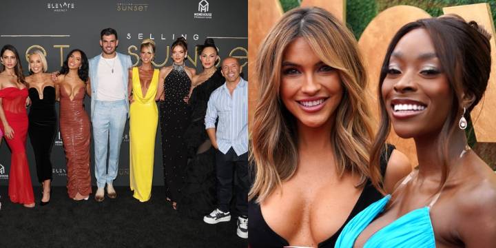 Chrishell Stause & Chelsea Lazkani Weren’t Invited to ‘Selling Sunset’ Kickoff Party, Reason Why Revealed | Alanna Gold, Amanza Smith, Bre Tiesi, brett oppenheim, Chelsea Lazkani, Chrishell Stause, Em