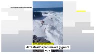 Bañistas en Tenerife arriesgan su vida con bandera roja