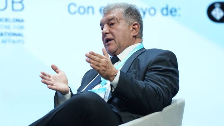 Laporta: "El Real Madrid que diga lo que quiera, nosotros iremos a jugar a Miami"