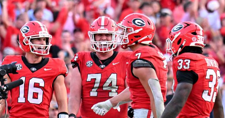 Georgia jumps into Top 5 in AP poll after beating Ole Miss
