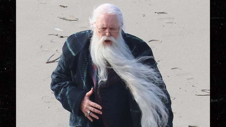 First Look at John Lithgow on 'Harry Potter' Set as Dumbledore