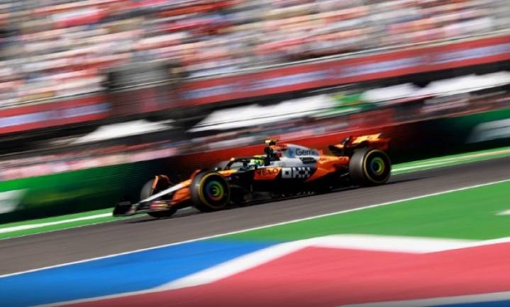 Lando Norris manda y manda bien en el Gran Premio de México