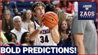 BOLD PREDICTIONS: Why Graham Ike WON'T be Gonzaga's leading scorer! Mark Few's DRASTIC lineup change.