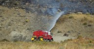 Wildfire north of Soap Lake contained