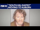Auburn mayor concerned over "South Hill Rapist" moving to city