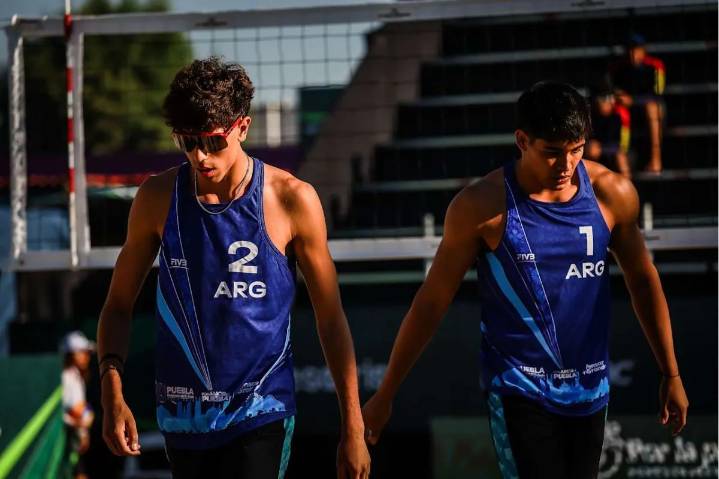 Beach vóley: Marcos González se despidió del Mundial sub 21