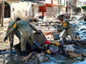 SEDENA: Más de 8 mil militares apoyan a familias afectadas por lluvias intensas