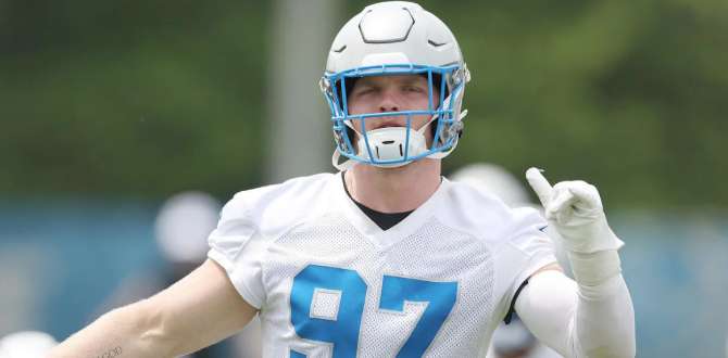 Detroit Lions’ Aidan Hutchinson signs record $180 million contract