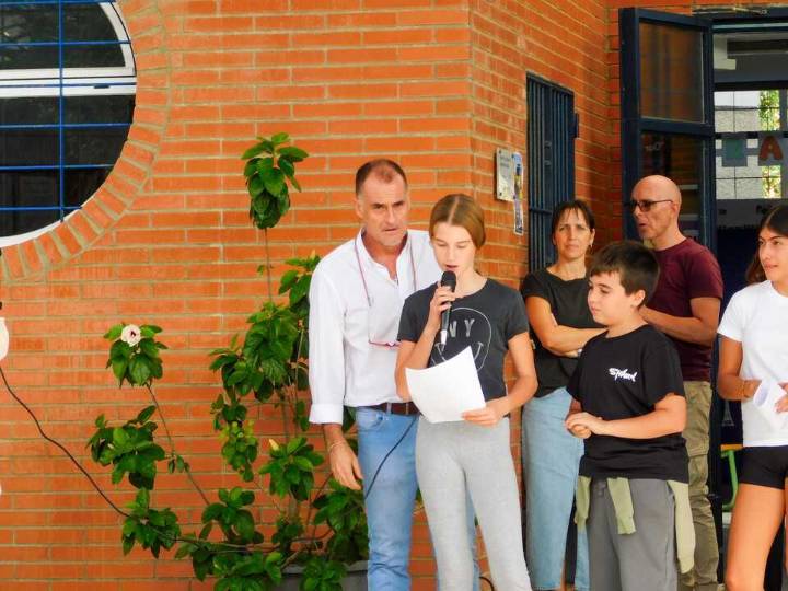 El IES Castillo de Luna alza la voz para rechazar el acoso escolar tras el suicidio de Sandra Peña