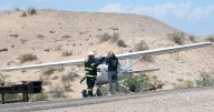 Mechanical problem forces roadway landing for pilot instructor and student