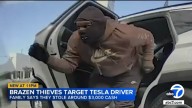 Brazen thieves in San Fernando Valley steal $3,000 in cash from Tesla