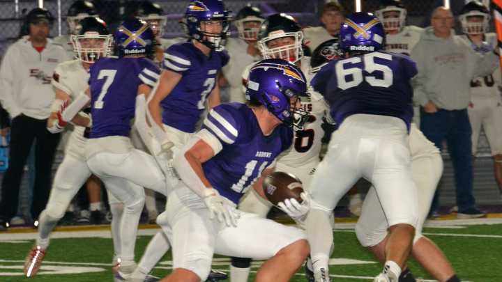 Video interview with Watertown football standout Hunter Peterson