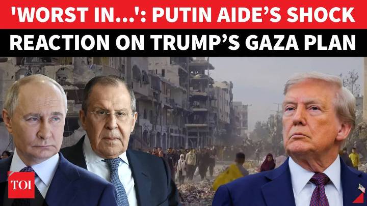 ‘WORST IN YEARS...': Russia's Surprise Reaction To Trump's Mideast Proposal; Links Gaza To Ukraine