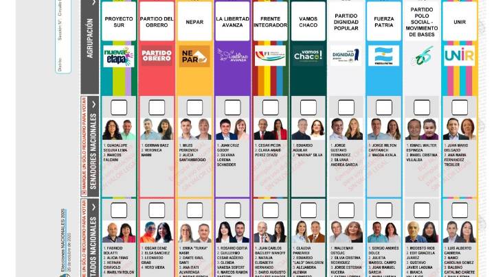 Chaco elige: más de un millón de votantes definen su representación en el Congreso Nacional