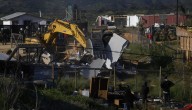 Finaliza la demolición en la toma en Quilpué y este miércoles continuarán las labores de despeje y remoción de escombros