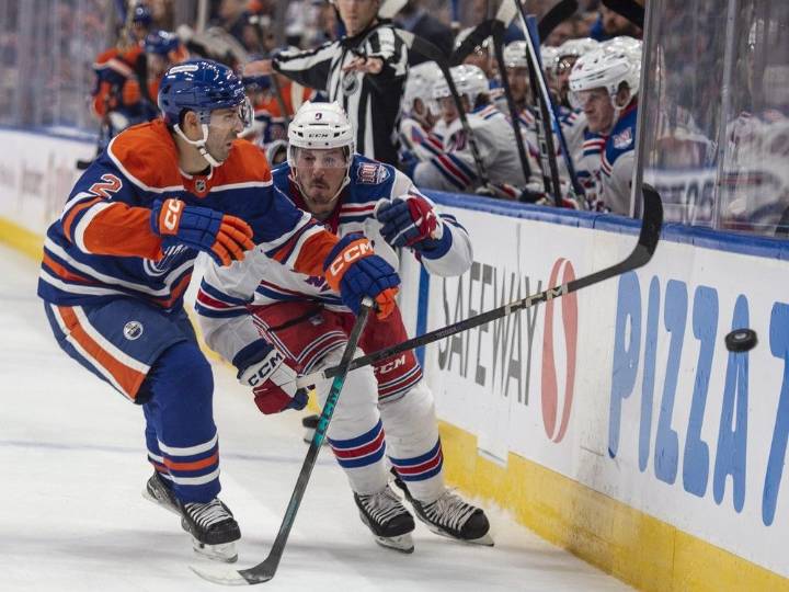 More Bouchard, more drama as Edmonton Oilers fold for New York Rangers