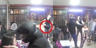 Cámaras captan violento asalto a restaurante en Surco: delincuentes encañonan a familias y menores