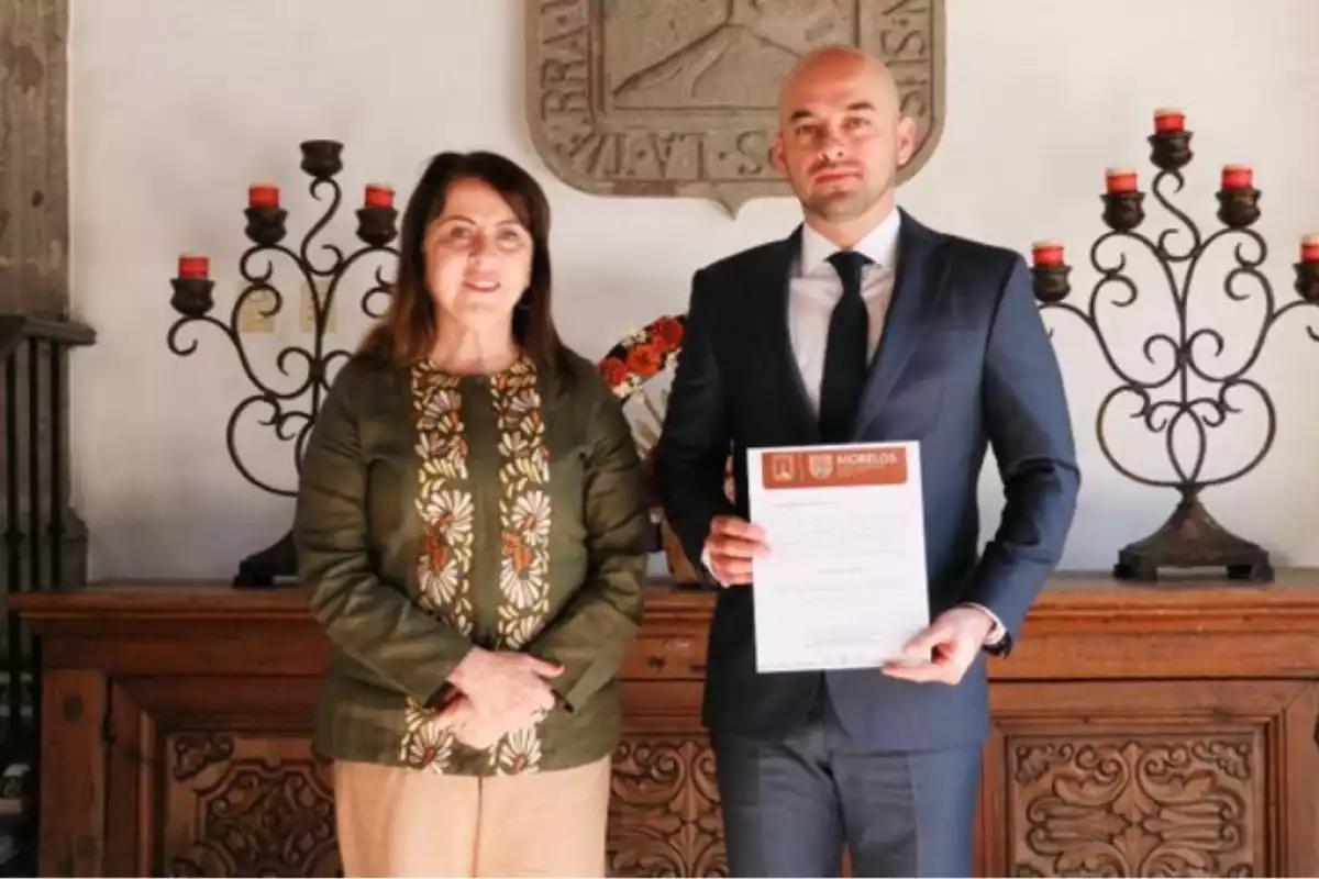 Edgar Maldonado asume la Secretaría de Gobierno en Morelos tras muerte de Juan Salgado Brito