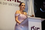 Rinde informe la presidenta del Sistema DIF Municipal de Victoria