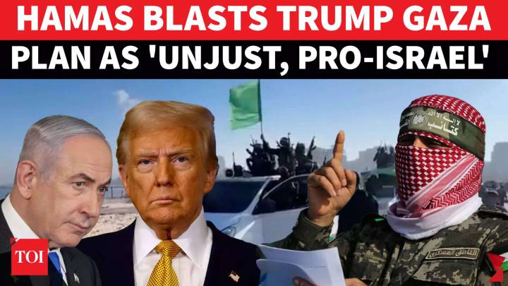 Hamas Trashes Trump Gaza Plan As 'UNJUST'; 'Favours Israelis, Not Palestinians'