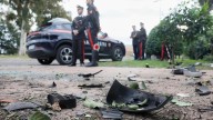Italy's anti-Mafia police investigate after a journalist's car explodes