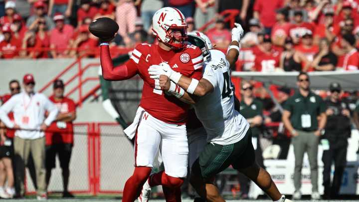 Nebraska pulls away 38-27 as Spartans drop another Big Ten game